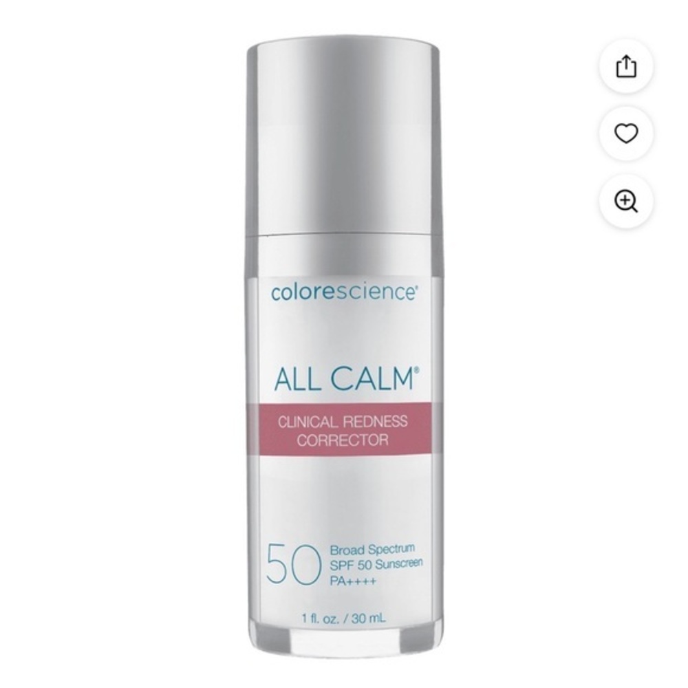 All Calm Clinical Redness Corrector - White and Silver